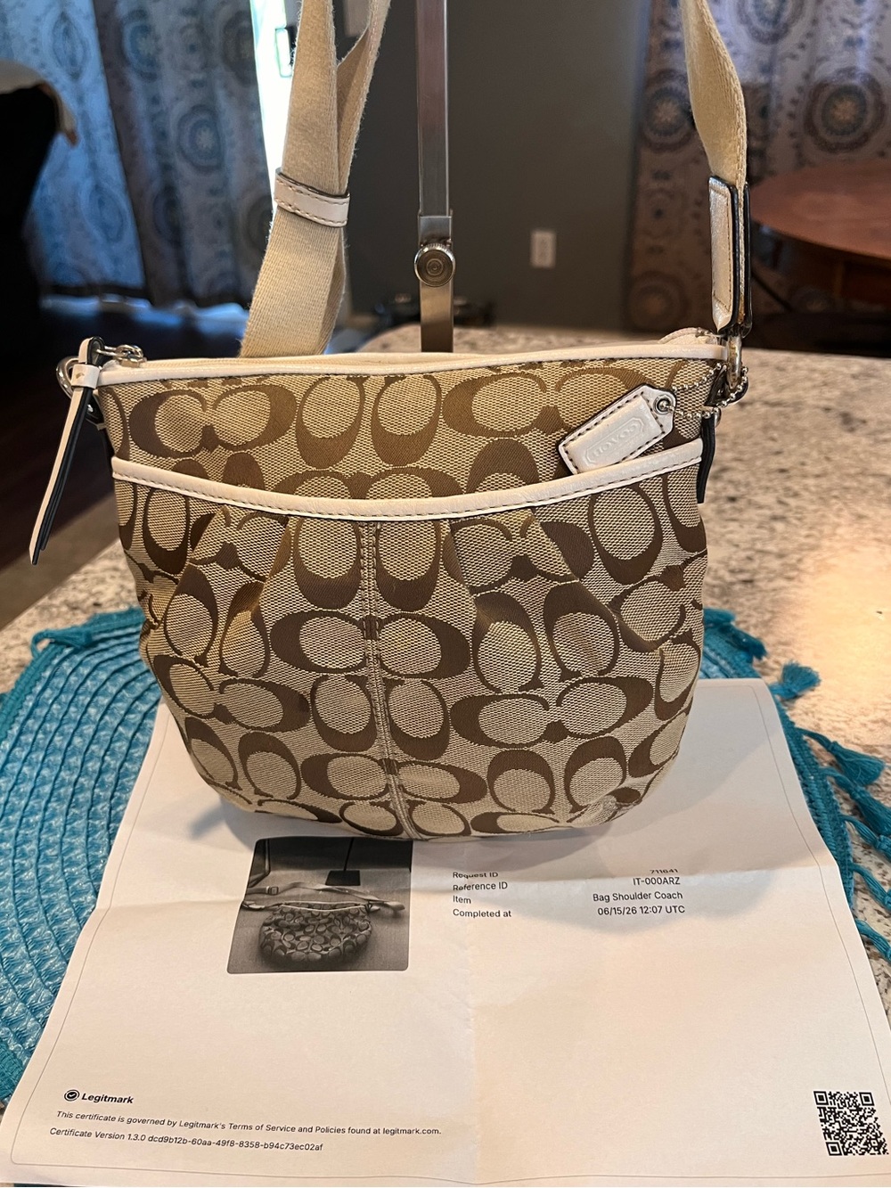 Coach Signature C Canvas Crossbody Bag